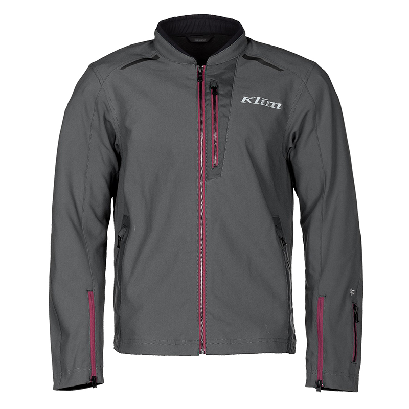 Klim Marrakesh jacket in grey front